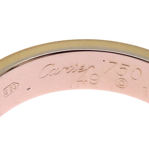 CARTIER Authentic Gold Trinity Ring #49 - Picture 4 of 7